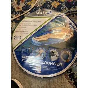 Spring Float Pool Lounger Chair - Lightweight, Easy-Inflate, Comfortable Design